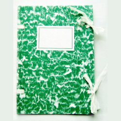 Spisov doska A4 mramor zelen