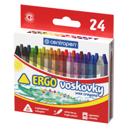 Voskovky 9531/24 trojuholn�kov� Ergo CENTROPEN
