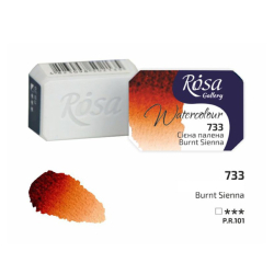 Akvarel farba Rsa Gallery 2,5ml brunt sienna 733
