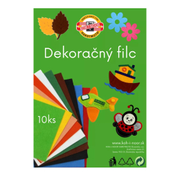 Filc A4 mix farieb/10ks