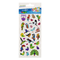 Hobby CraftFun samolepky puffy zvieratk 545803