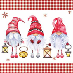 Papierov obrsky TI-FLAIR 33x33cm 3 vrstvov 3-03617''K