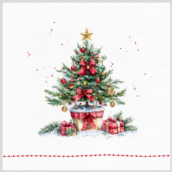 Papierov obrsky TI-FLAIR 33x33cm 3 vrstvov 3-03393''K