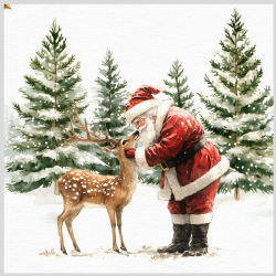 Papierov obrsky TI-FLAIR 33x33cm 3 vrstvov 3-03546''K