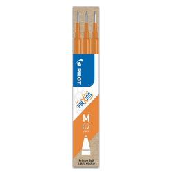 Npl gumovacia PILOT FRIXION oranov 0,7 /3ks