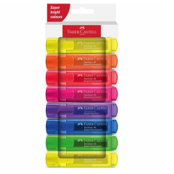 Zv�raz�ova� Faber Castell 1546/6+2 Superfluo papierov� krabi�ka