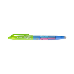 Pero PILOT FRIXION Friends modr� 0,7,sv.zelen� telo,odstr�nite�n� p�smo