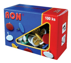 Pripnaky farebn 224 RON