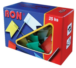 pendlk mapov vlajky farebn 434/25 RON