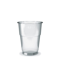 Pohr priehadn PET/50ks 0,2l priemer 78mm 76020