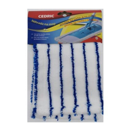 Po�ah na ploch� mop 87002 mikrof�za modr� pr��ok