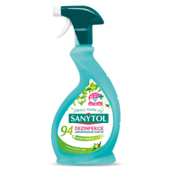 SANYTOL univerzlna dezinfekcia bez chlrov 500ml 94% rastlinnho pvodu