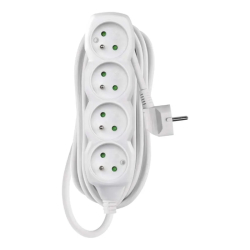 Predl�ovac� k�bel 4 z�suvky 5m