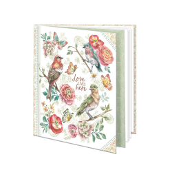 Pam�tn�k 12,5x14,5cm 1431-0410 Butterfly garden