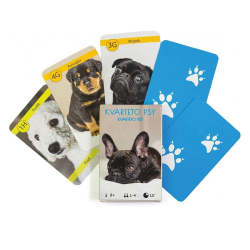 Hracie karty kvarteto Psy