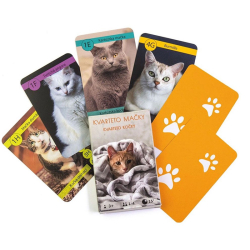 Hracie karty kvarteto Maky