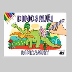 Vymaovnky A5 JM Dinosaury 536112
