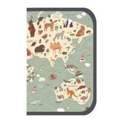 Perank 1zip REYBAG World Map