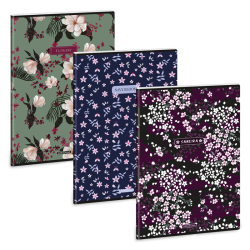 Zo�it A4 40 listov� Sakura-navy-flowery mix