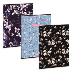 Zo�it A4 40 listov� Botanic flowers mix ARS UNA