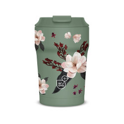 Termohrn�ek 350ml Flowery green ARS UNA