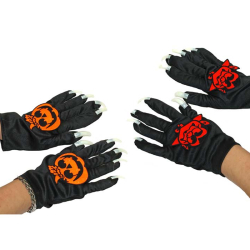 Prty halloweenske rukavice 880272