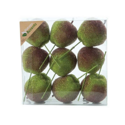 Vian.dekor.umel jablko na drtiku/ks 354783