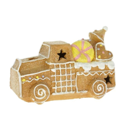 Vianon dekorcia medovnkov auto s LED osvetlenm DD70323