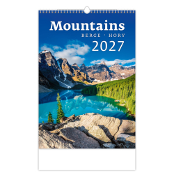 N�stenn� kalend�r Mountains/Hory 2027