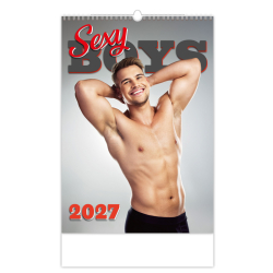 N�stenn� kalend�r Sexy Boys 2027