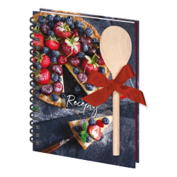 Kniha na recepty s varekou A5 pirla CHEESECAKE