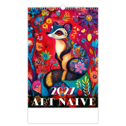 N�stenn� kalend�r Art Naive 2027