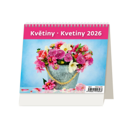 Stolov kalendr Kvetiny 26