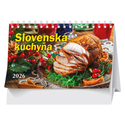Stolov kalendr Slovensk kuchya 2026