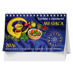 Stolov kalendr Varme v Znamen Mesiaca 2026