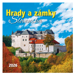 Nstenn kalendr Hrady a Zmky Slovenska 2026