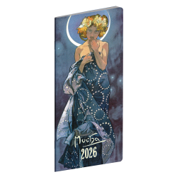 Dir PRESCO mesan vreckov NOTIQUE Alfons Mucha 2026 8x18cm