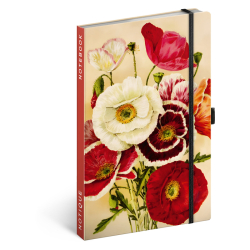 Zpisnk linajkov vlie maky Kateiny Winterovej 13x21 cm