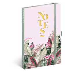 Zpisnk linajkov Kakadu 13x21 cm