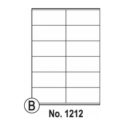 ETIKETY SOTO LABELS 105X48MM FAREBNE No.1212