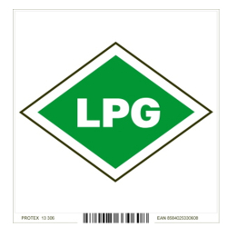 PIKTOGRAM OZNACENIE PLYN  10538