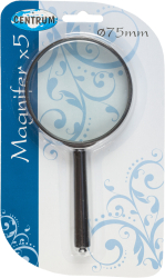 82068 LUPA RUN 75 mm 5x zvenie BL  24/144