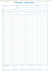 VDAJKA - PREVODKA A4 100 list   10321