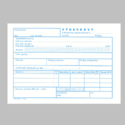 10022  VDAVKOV POKL. DOKLAD DAOV A6 BLOK 100 list.