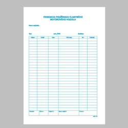 EVIDENCIA POUZIV.VLASTN.MOT.VOZIDLA