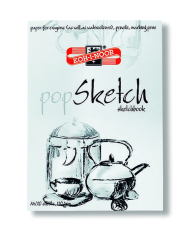 9920 VKRESNK SKICR POP SKETCH A4, 20 list., 110 g