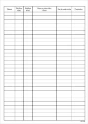 KNIHA NVTEV A4 96LIST. 00699