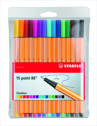 88/15 LINERY 0,4 mm STABILO point v BLISTRI