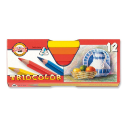 Pastelky 3152/12 trojhrann TRIOCOLOR