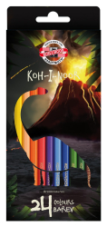 Pastelky KOH-I-NOOR 3594/24 Dino